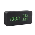 Tre minimalistisk led vekkerklokke led lighting accessories norskova 9