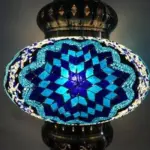 Turkish style mosaic stained glass pendant light