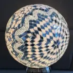 Turkish style mosaic stained glass pendant light