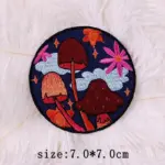 Twelve constellations astrology and witchcraft embroidered iron on patches