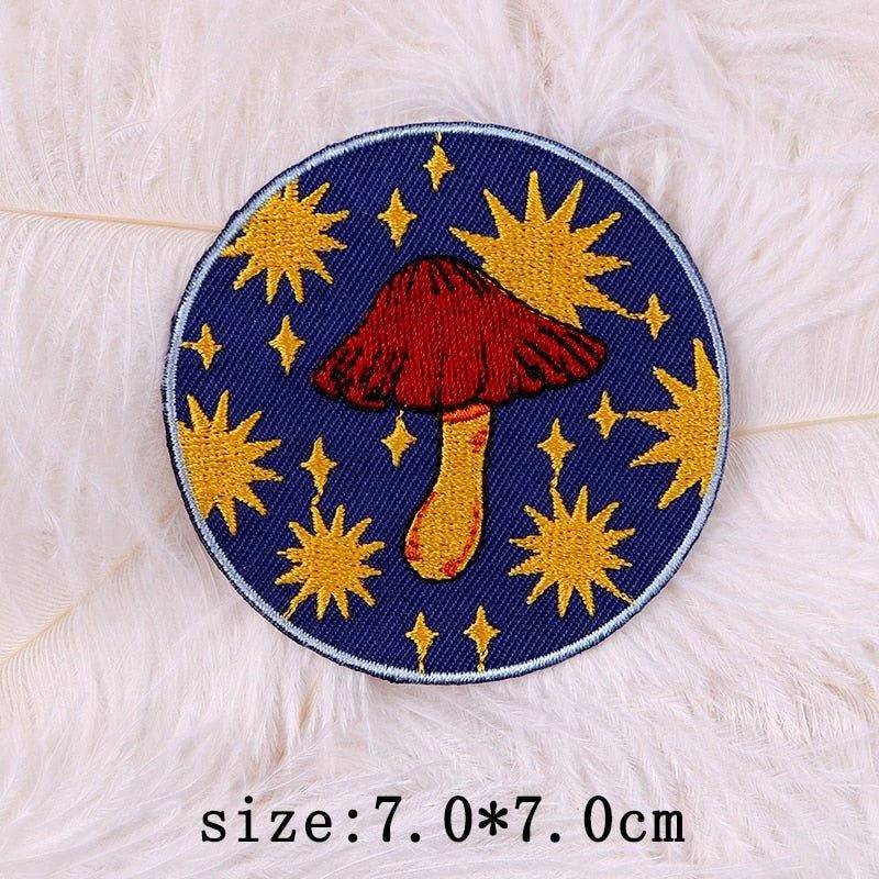 Twelve Constellations Astrology And Witchcraft Embroidered Iron On Patches 220739