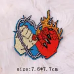 Twelve constellations astrology and witchcraft embroidered iron on patches
