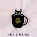 Twelve constellations astrology and witchcraft embroidered iron on patches