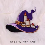 Twelve constellations astrology and witchcraft embroidered iron on patches