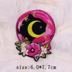 Twelve constellations astrology and witchcraft embroidered iron on patches