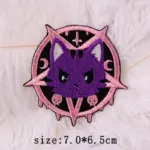 Twelve constellations astrology and witchcraft embroidered iron on patches