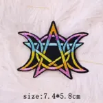 Twelve constellations astrology and witchcraft embroidered iron on patches