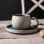 Two tone mug and saucerdrinkswareliving simply house