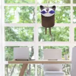 UW8ZBeautiful Rustic Animal Wind Chimes Room Decoration Baby Room Decor Cute Resin Plastic Animal Wind Chimes