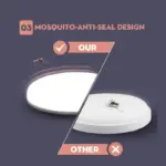 Ultra thin led ceiling light 15203050w