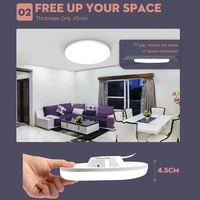 Ultra Thin Led Ceiling Light 15203050w 696721