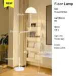 Unique style mushroom floor table lamp
