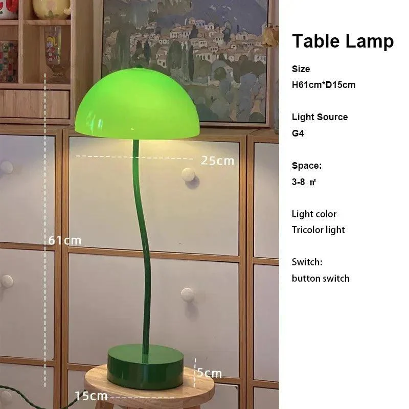 Unique Style Mushroom Floor Table Lamp 812815