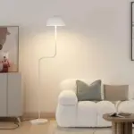 Unique style mushroom floor table lamp