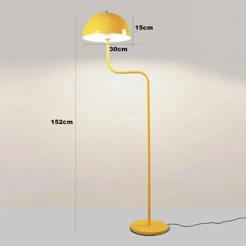 Unique style mushroom floor table lamp