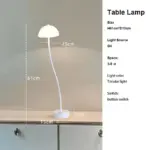 Unique style mushroom floor table lamp