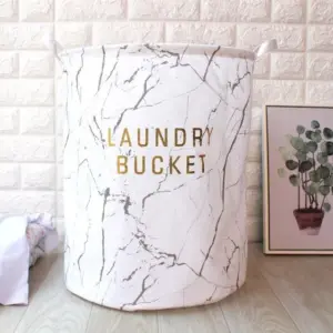 Marble Laundry Bucket