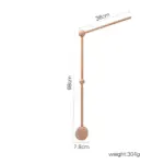 V Wooden bracket