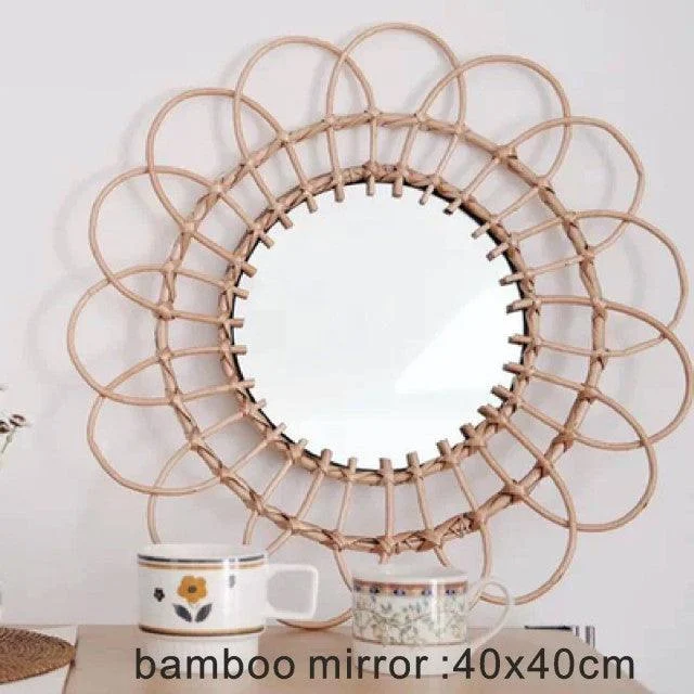 V Bamboo Mirror 1pcs 2074183216