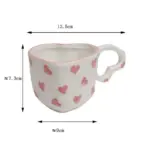 Valentines day ceramic mug
