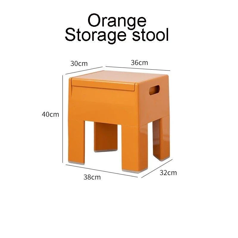 Versatile Space Age Folding Storage Stool 444175