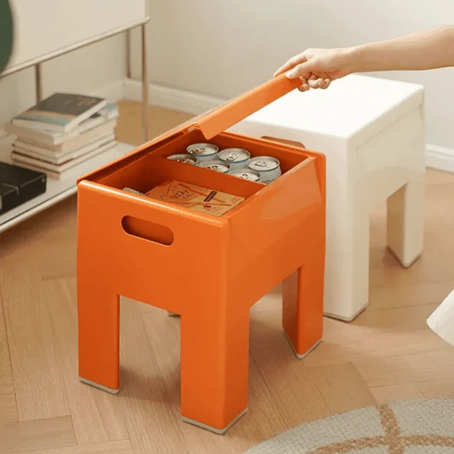 Versatile Space Age Folding Storage Stool 991271