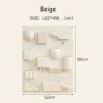 Versatile wall hanging storage organiser