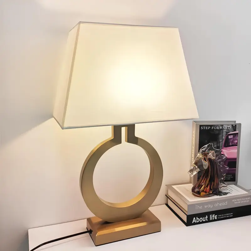Villaglow moderne villa Tischlampe luxusbeleuchtung fuer innen und aussenbereiche schwarz medium xlumina