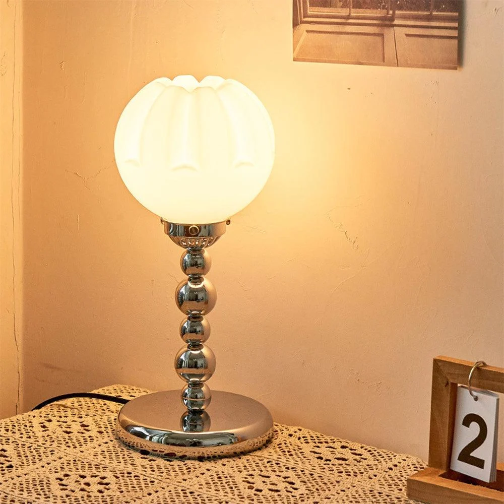 Vintage Bauhaus Glass Table Lamp 2