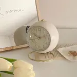 Vintage round analog clock patchandbagel