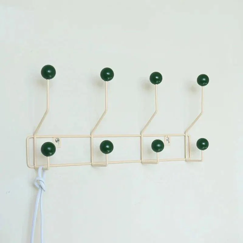 Vintage Style Coloured Metal Clothes Hooks 555327