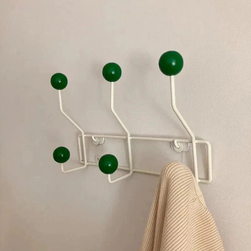 Vintage Style Coloured Metal Clothes Hooks 970326