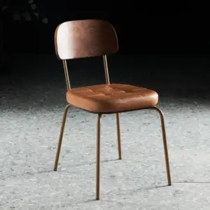 Vintage Style Ergonomic Dining Room Chair