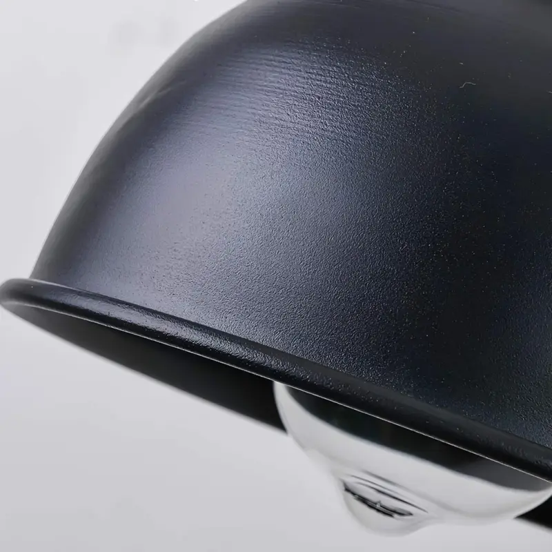Vintageglow retro aussenwandlampe schwarz kupfer messing wetterbestaendig xlumina5