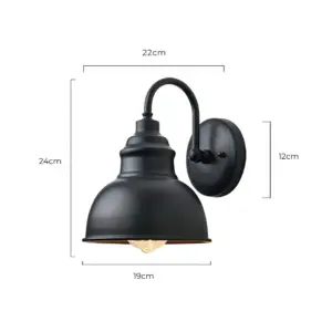 Homeko - Retro Outdoor Wall Lamp