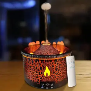 Ultrasonic Essential Oil Humidifier Volcano