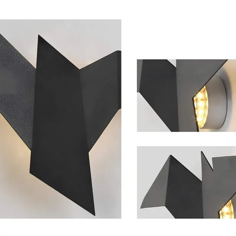 Vogel wandlampe kreatives eisendesign modern e27 leuchtmittel kunstlampe xlumina10