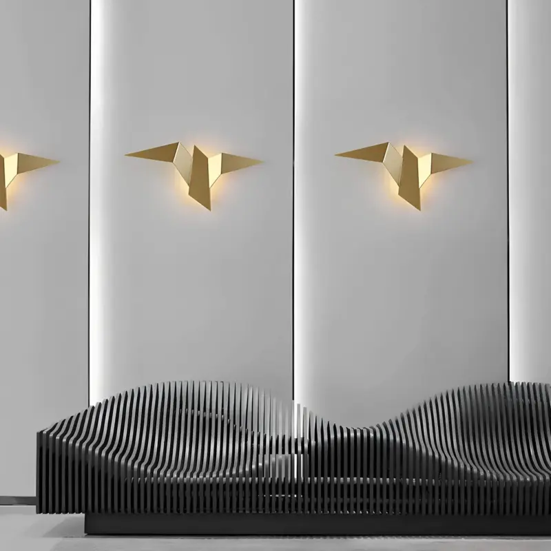 Vogel wandlampe kreatives eisendesign modern e27 leuchtmittel kunstlampe xlumina9