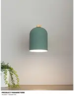 Vydko.com OLO Nordic Wall Wood Hanging Bedside Sconce