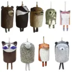 W0IbBeautiful Rustic Animal Wind Chimes Room Decoration Baby Room Decor Cute Resin Plastic Animal Wind Chimes
