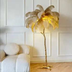 Nordic - Ostrich Feathers Floor Lamp