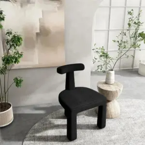Wabi-Sabi Style Sleek Designer Dining Chair