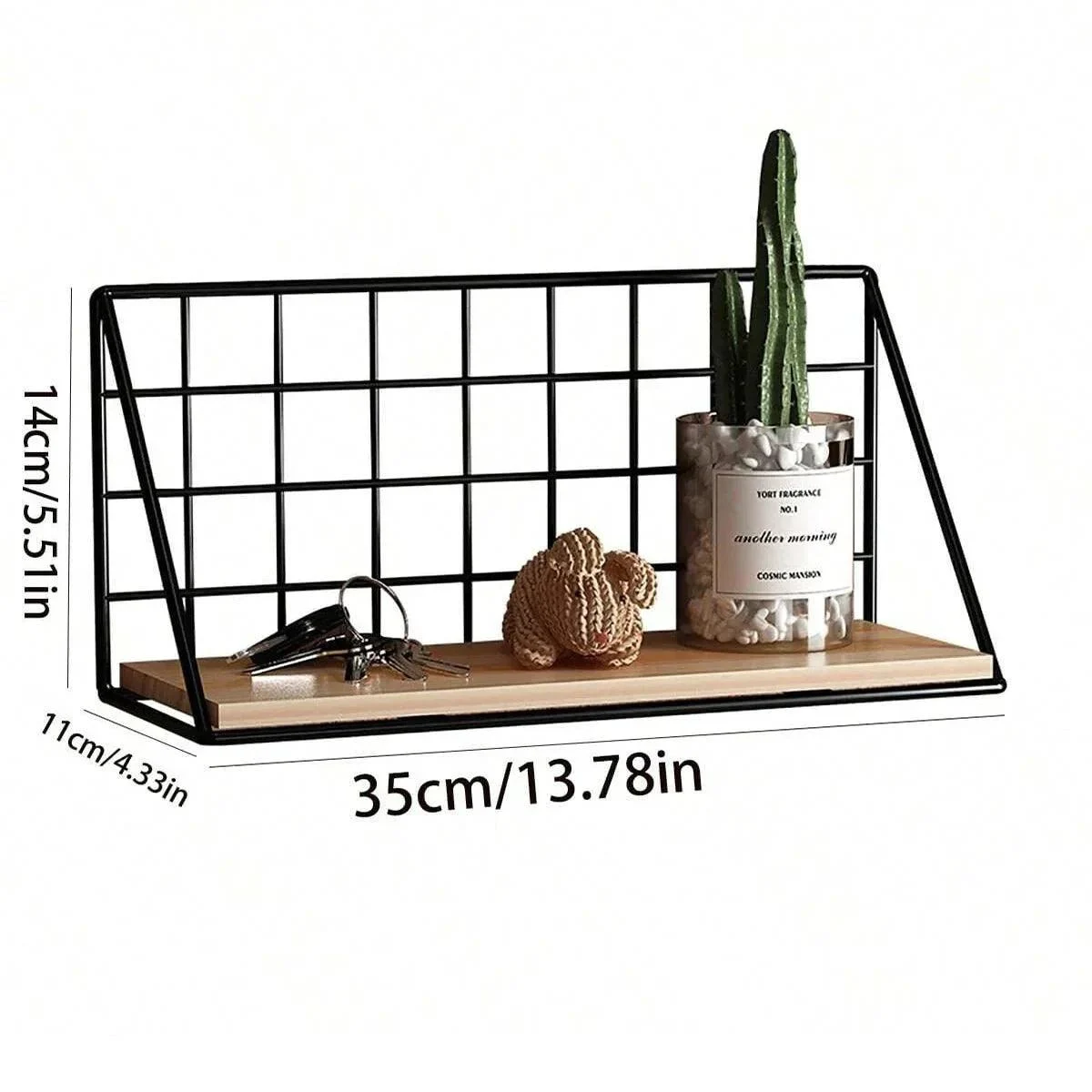 Wall Mounted Industrial Hanging Shelf 379849