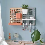 Wall shelf self adhesive storage racks trays