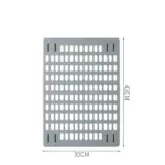 Wall shelf self adhesive storage racks trays