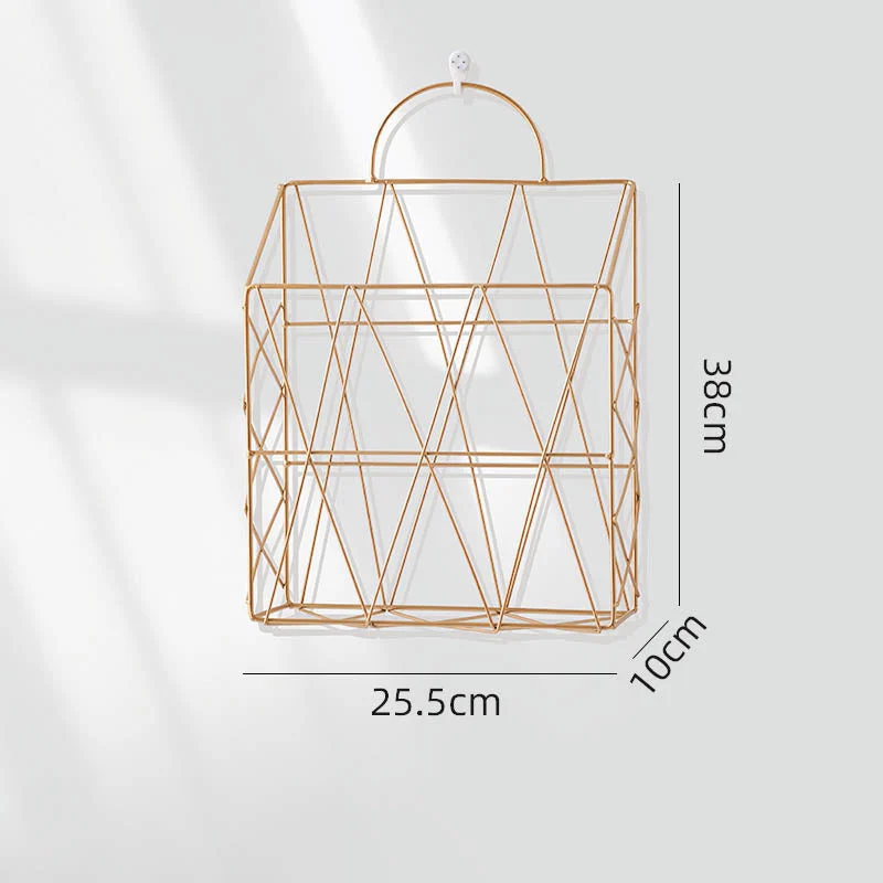 geometric wall file holder organizer