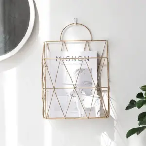Nordic Geometry Wall Hanging Paper Holder