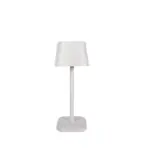 Wanderluxe kabellose tischlampe schwarz weiss grau dimmbares led licht modern xlumina