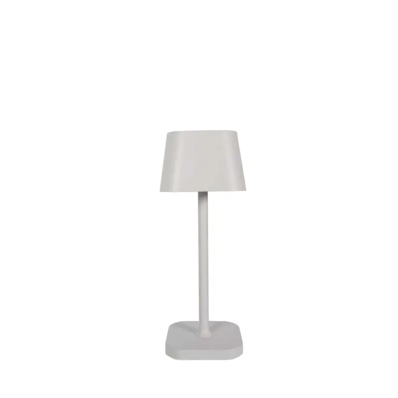 Wanderluxe kabellose tischlampe schwarz weiss grau dimmbares led licht modern xlumina