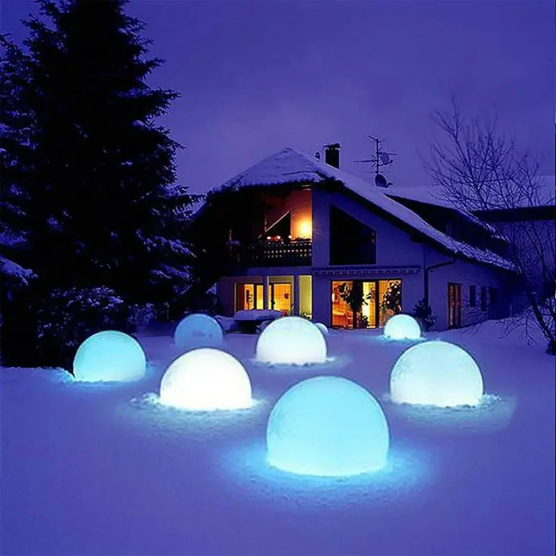 Waterproof patio globe light